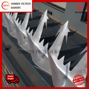 goldensea kawat wall spike (2mm) anti maling panjat tembok kawat duri (large)