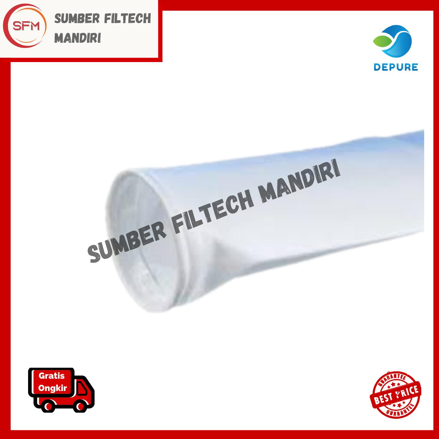depure filter bag polyester ring ss304 1,5,10,25,50,100,150 mic (7x32) depure filter bag polyester ring ss304 1,5,10,25,50,100,150 mic (7x32)